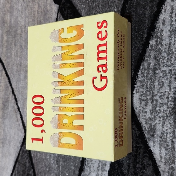 1,000 DRINKING GAMES - Picture 1 of 11
